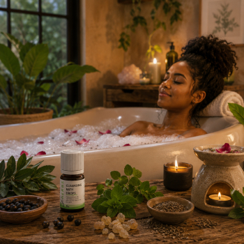 Cleansing Bath Drops - Aromatherapy Drops