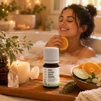 Feel Good Bath Drops - Aromatherapy Drops for Happiness