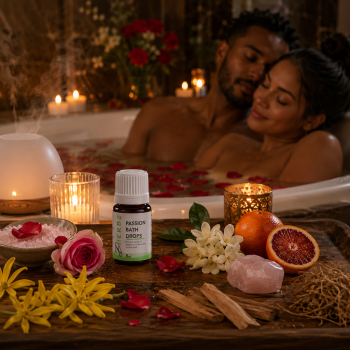 Passion Bath Drops - Bath Essential Oils