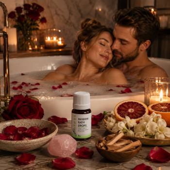 Passion Bath Drops - Bath Essential Oils