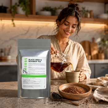 Black Seed & Rooibos Tea - Black Seed Tea with Rooibos Leaf