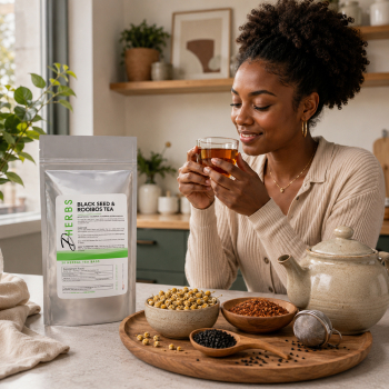 Black Seed & Rooibos Tea - Black Seed Tea with Rooibos Leaf