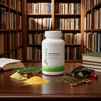 Brain Booster - Herbal Brain Boost Supplement for Memory and Focus
