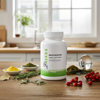 Brain Booster - Herbal Brain Boost Supplement for Memory and Focus