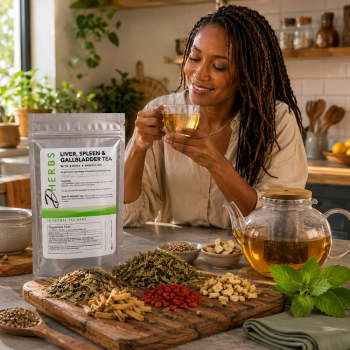 Liver, Gallbladder & Spleen Tea - Cleanse Tea for Liver, Spleen and Gallbladder