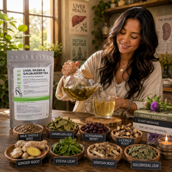 Liver, Gallbladder & Spleen Tea - Cleanse Tea for Liver, Spleen and Gallbladder