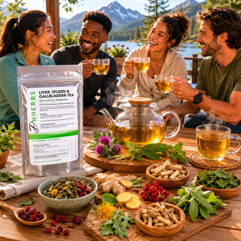 Liver, Gallbladder & Spleen Tea - Cleanse Tea for Liver, Spleen and Gallbladder