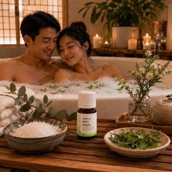 Anti-V Bath Drops - Essential Oils for Bath Relaxation