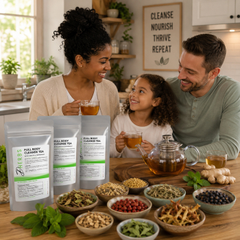 Full Body Cleanse Tea Bundle - Body Detox Tea (1-Month Supply)