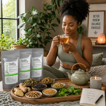 Full Body Cleanse Tea Bundle - Body Detox Tea (1-Month Supply)