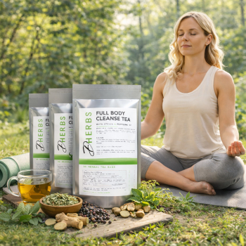 Full Body Cleanse Tea Bundle - Body Detox Tea (1-Month Supply)