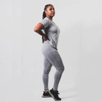 Heather Grey Tight - Heather Grey Leggings