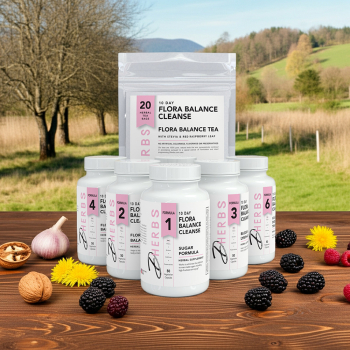 10 Day Flora Balance Cleanse (F or M) - Gut Flora Cleanse for Men and Women