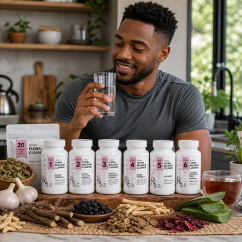 10 Day Flora Balance Cleanse (F or M) - Gut Flora Cleanse for Men and Women