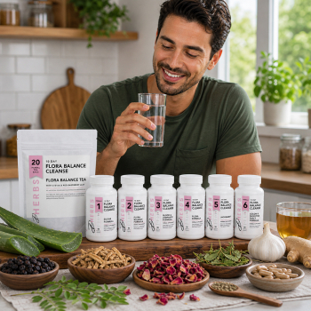 10 Day Flora Balance Cleanse (F or M) - Gut Flora Cleanse for Men and Women