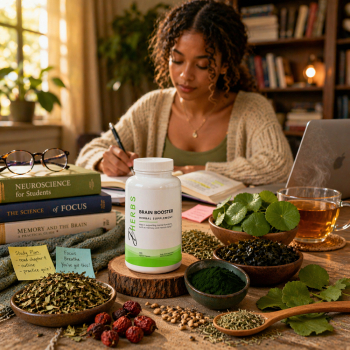 Brain Booster - Herbal Brain Boost Supplement for Memory and Focus