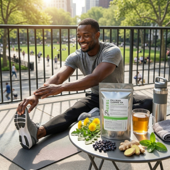 Full Body Cleanse Tea - Herbal Detox Tea for Natural Cleansing