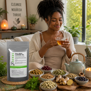 Full Body Cleanse Tea - Herbal Detox Tea for Natural Cleansing