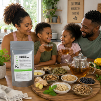 Full Body Cleanse Tea - Herbal Detox Tea for Natural Cleansing