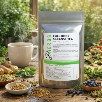Full Body Cleanse Tea - Herbal Detox Tea for Natural Cleansing