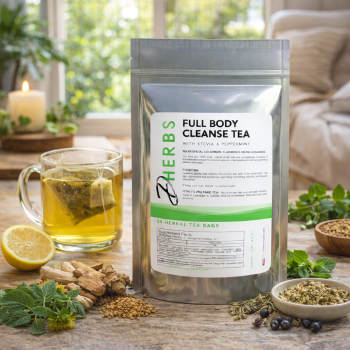 Full Body Cleanse Tea - Herbal Detox Tea for Natural Cleansing