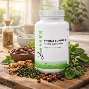Energy Formula - Herbal Energy Supplement (100 Capsules)