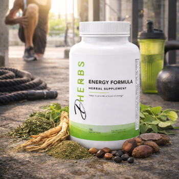 Energy Formula - Herbal Energy Supplement (100 Capsules)
