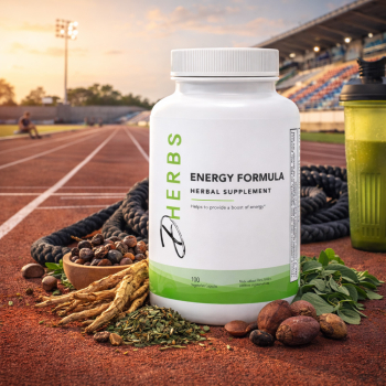 Energy Formula - Herbal Energy Supplement (100 Capsules)