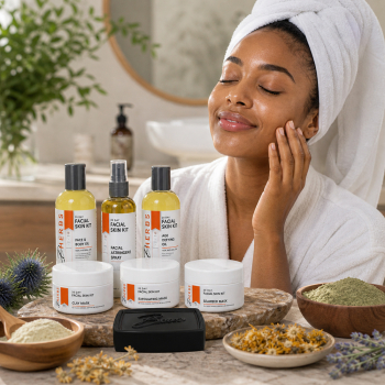 Facial Skin Kit - Herbal Facial Kit For Dry Skin