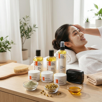 Facial Skin Kit - Herbal Facial Kit For Dry Skin