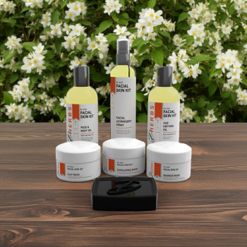 Facial Skin Kit - Herbal Facial Kit For Dry Skin