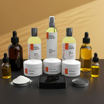 Facial Skin Kit - Herbal Facial Kit For Dry Skin