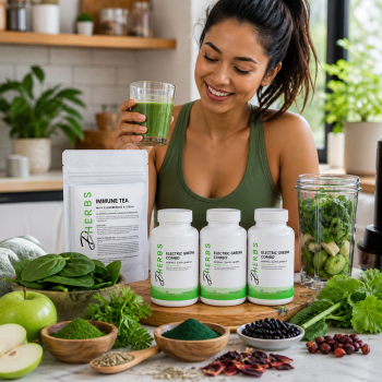 10 Day Electric Green Combo Regimen - Herbal Greens Cleanse