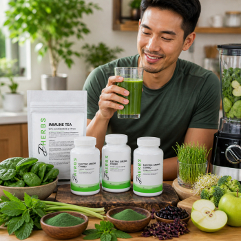 10 Day Electric Green Combo Regimen - Herbal Greens Cleanse