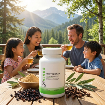 Anti-V Formula - Herbal Immune Supplement (100 Capsules)