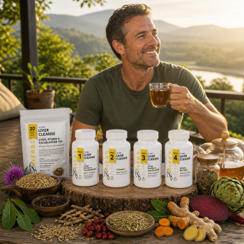10 Day Liver Cleanse - Herbal Liver Cleanse for Natural Liver Support