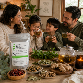 Lungs & Respiratory Tea - Herbal Tea for Lungs - Lung Support Tea