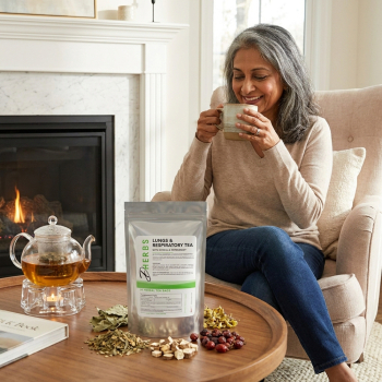 Lungs & Respiratory Tea - Herbal Tea for Lungs - Lung Support Tea