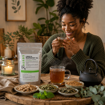 Lungs & Respiratory Tea - Herbal Tea for Lungs - Lung Support Tea
