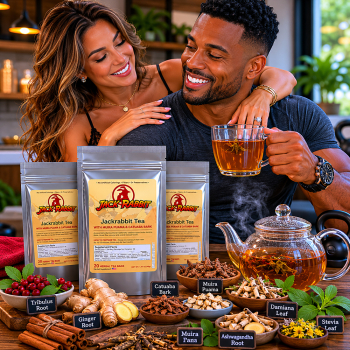 Jackrabbit Tea Bundle - Herbal Tea for Male Libido and Stamina (1-Month Supply)