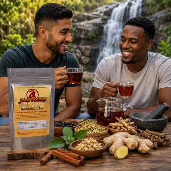 Jackrabbit Tea Bundle - Herbal Tea for Male Libido and Stamina (1-Month Supply)
