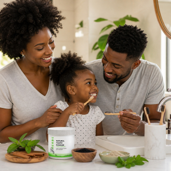 Natural Tooth Powder - Herbal Tooth Powder for Healthy Teeth and Gums