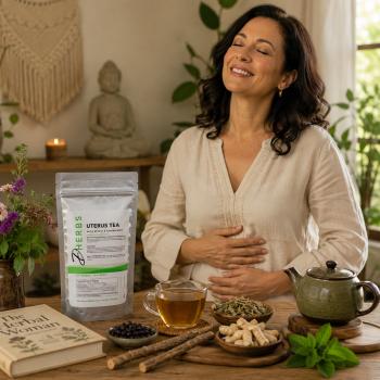 Uterus Tea - Herbal Uterus Tea for Female Reproductive Health