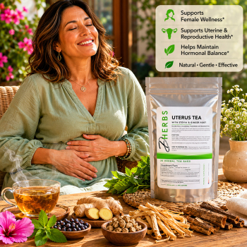 Uterus Tea - Herbal Uterus Tea for Female Reproductive Health