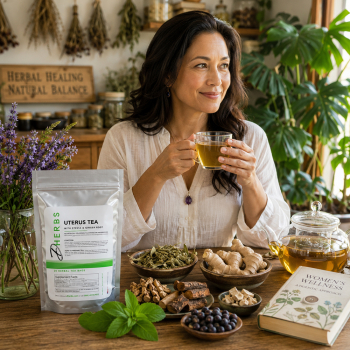 Uterus Tea - Herbal Uterus Tea for Female Reproductive Health