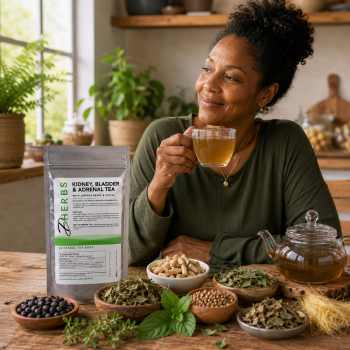 Kidneys, Bladder & Adrenals Tea - Kidney, Bladder and Adrenal Tea for Urinary System Support