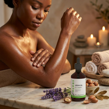 Argan Oil With Lavender (2oz) - Lavender Argan Oil
