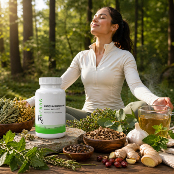 Lungs & Respiratory - Lung Support Supplement &ndash; Herbal Respiratory Health Supplement