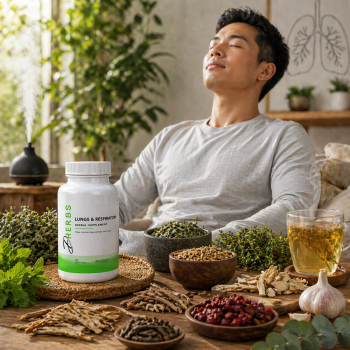 Lungs & Respiratory - Lung Support Supplement &ndash; Herbal Respiratory Health Supplement