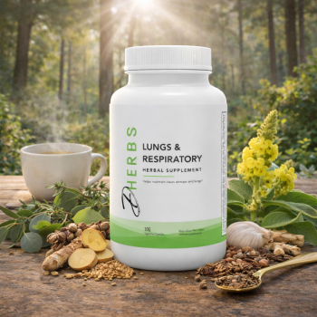 Lungs & Respiratory - Lung Support Supplement &ndash; Herbal Respiratory Health Supplement